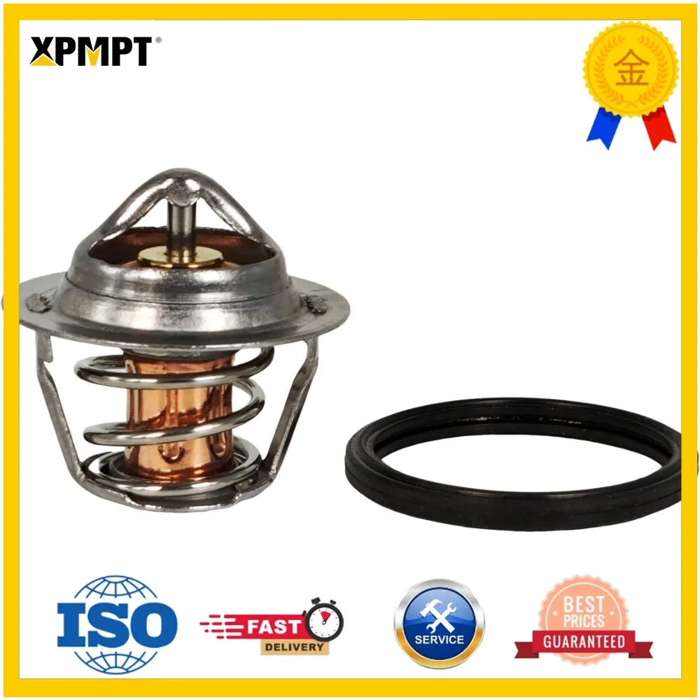 Fit for Yanmar 129350-49800 71℃ 160°F Thermostat 3TNA72E-S 3TNA72E-HP 3TNA72E-G2
