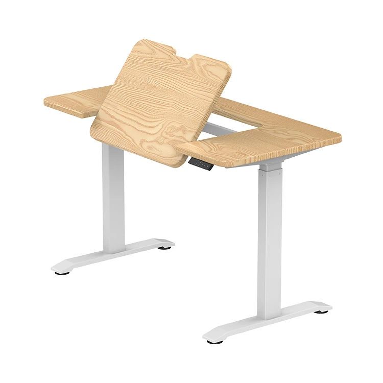 Sit Stand Desk Adult Kids Drafting Table for Architects Height Adjustable Standing Tables Tilt Drawing Desk