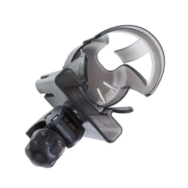 R66D عربة كأس حامل الهاتف يدفع باليدين شرب حامل عربة كوب الهاتف كليب البلاستيك