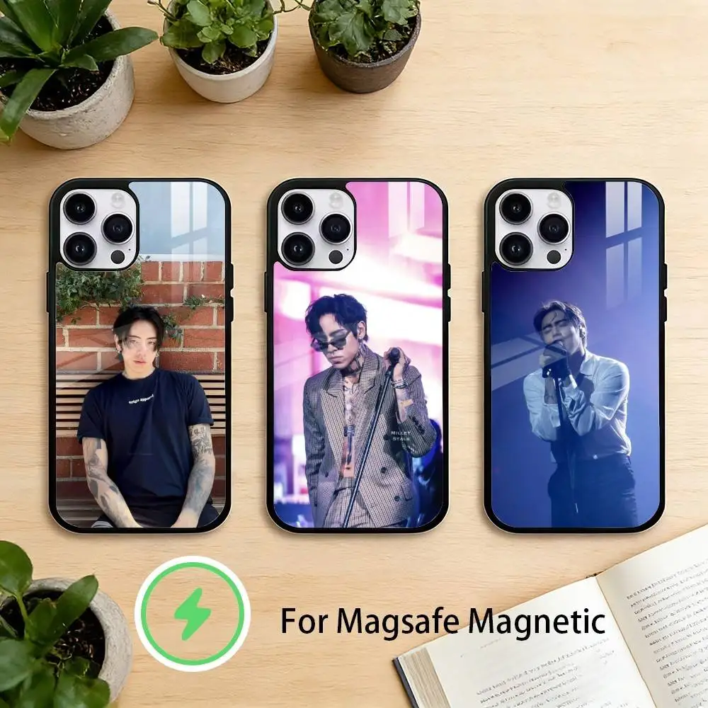 

Singer DPR IAN Phone Case For iPhone 17/16/15/14/13/12/Plus/Pro/Max for Magnetic Wireless Charging