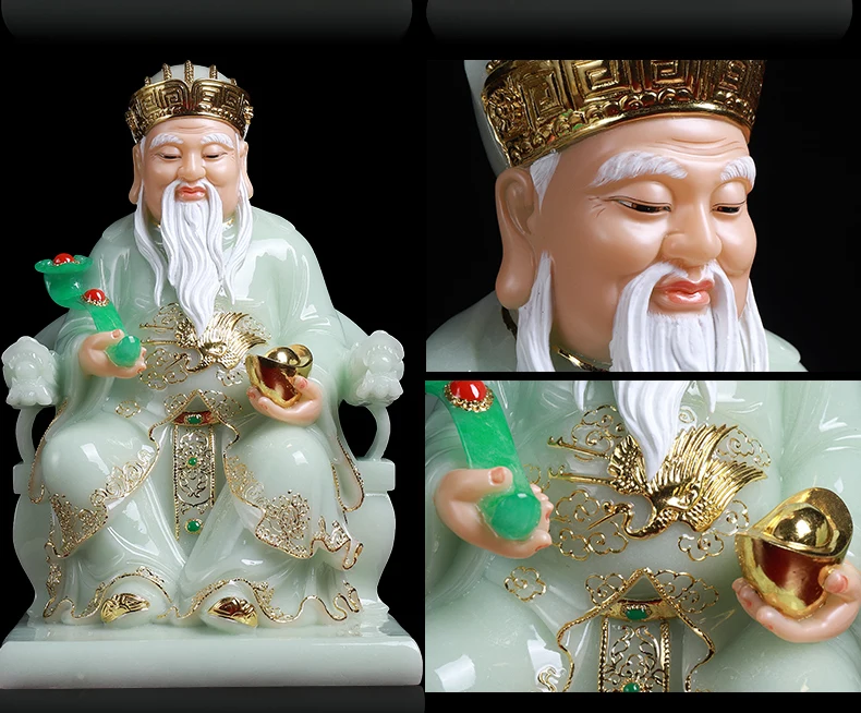 A pair Asia Temple Worship HOME efficacious bring wealth luck 