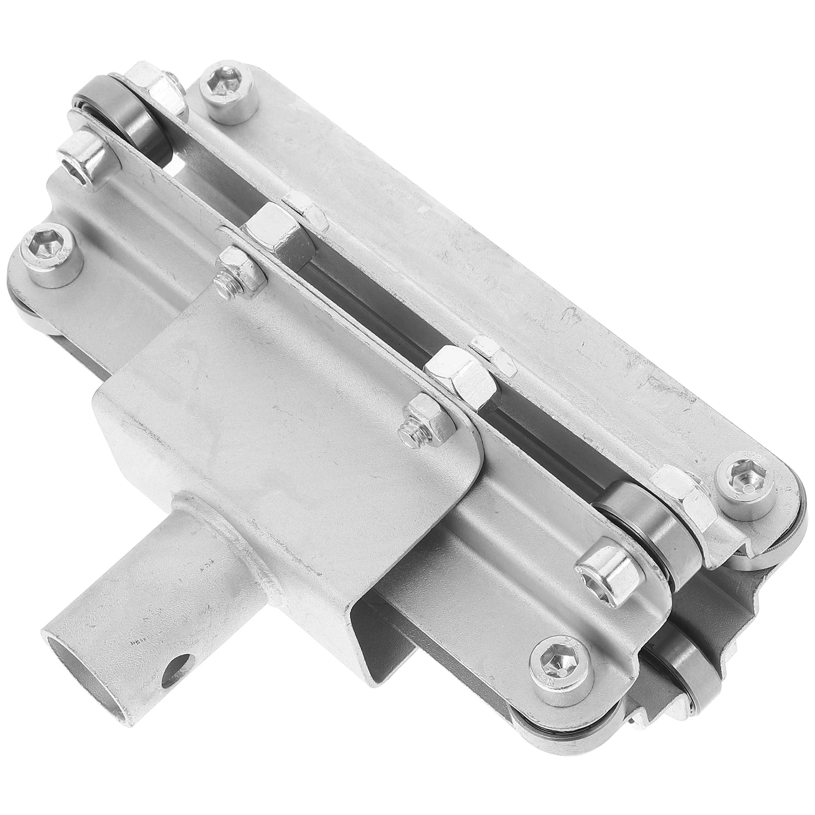 

Climber Durable Zincaluminum Coating Efficient Operation Smooth Metal Pulleys Greenhouse Film Roll Up Motor Side Wall Manual
