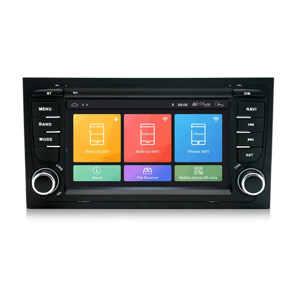 For Audi A4 B6 B7 S4 B7 B6 RS4 SEAT Exeo 2008-2012 Car Radio Multimedia Video Player Navigation GPS Android No 2din 2 din dvd