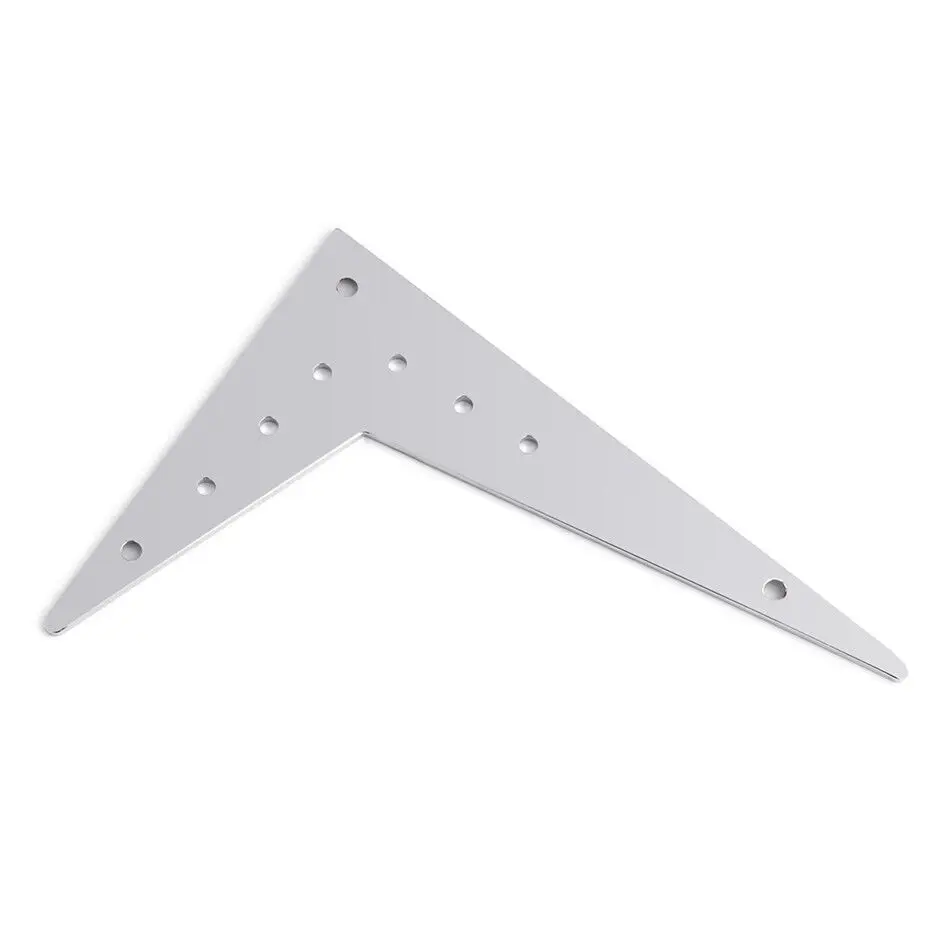 6 String Flying V Style Guitar Bridge Tailpiece Guitar Parts Accessories Chrome