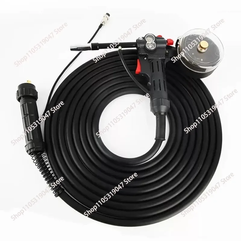 10Ft 3 Meters Welder Spool Gun Wire Feeder Aluminum Welder Use Standard Spool with Euro Connection 24V DC Motor Free Nozzle