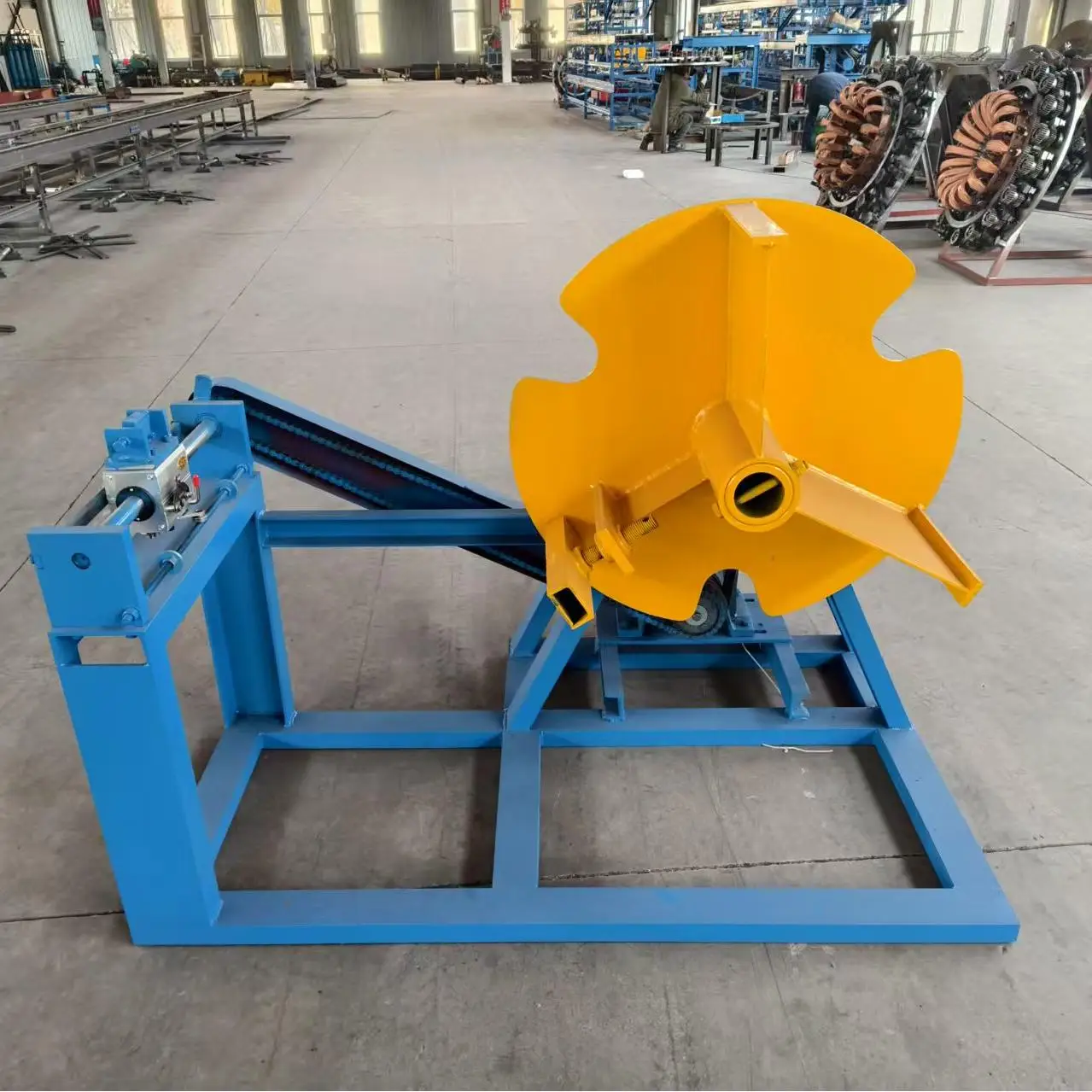 Steel Wire Winding Machine for Spiral Wire Winding for Prestressed Concrete Poles Making