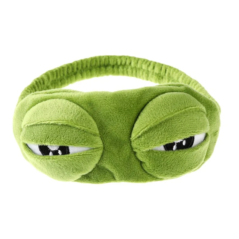 Simple Frog Wash Face Band Hair Band Headwear Cute Adorable Girl Tie Hair and Apply facial mask Headband Hair Clip