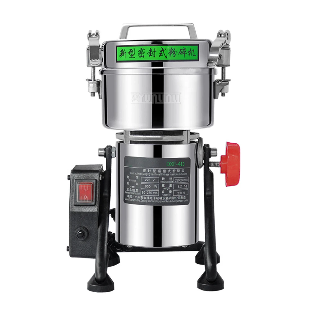 Household Food Milling Grinder Coarse Grains Grinding Machine Moulin A Grain Electrique