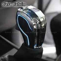 Car Crystal Shift Knob For Honda Accord Civic 2003-2024 Head Colorful Illuminated Shifter Interior Refit Parts Accessories