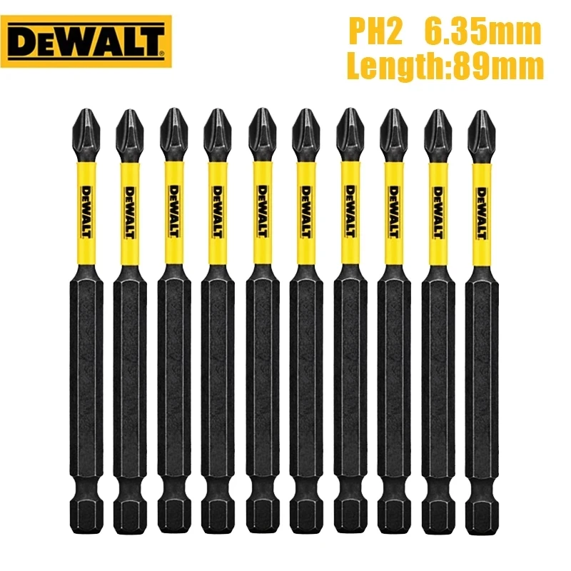 DEWALT PH2 Phillips Original 89mm Drill Impact Rotary Electricians Carpenters Specific Batch Header   Power Tool Accessories