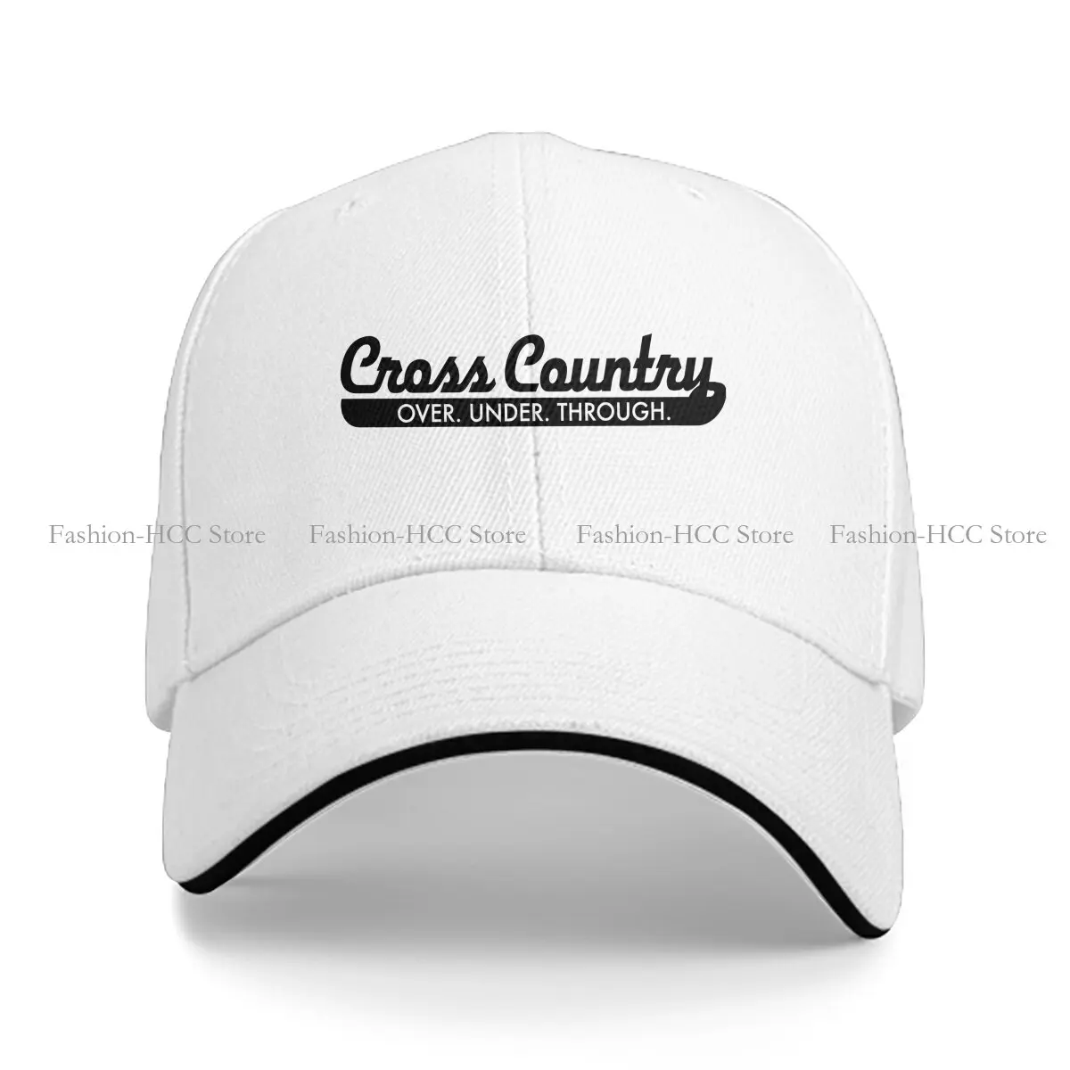 Black Solid Color Baseball Caps Peaked Cap Cross-Country Cross Country Sun Shade Hats Men Women