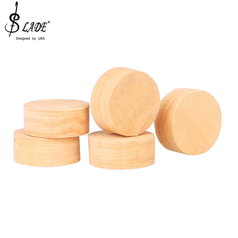 

5pcs Repairing Water Key Cork Plug Spit Valve Cork Pad Brass Wind Instruments Accessories Cork Pads Durable Trombone