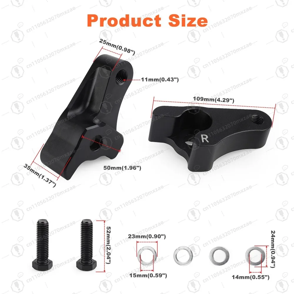 1Set 2-Inch Lowering Damper Kit Universal Motorcycle Accessory for 2002-2022 Harley Davidson Motorcycles