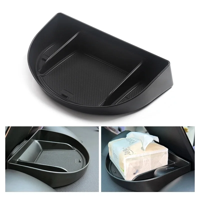 Smabee for BYD Dolphin (not fit Dolphin Mini/Surf) Dashboard Storage Box Center Console Hidden Tray Behind Screen Accessories