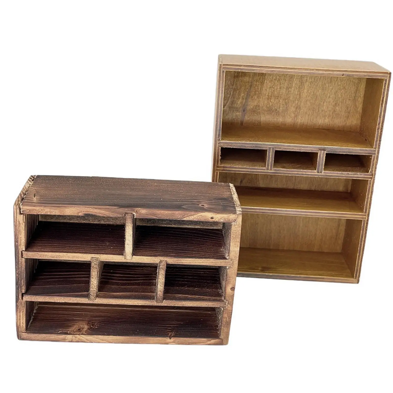 

Dollhouse Cabinet Cupboard Model Dollhouse Furniture Decor for Kitchen Decor