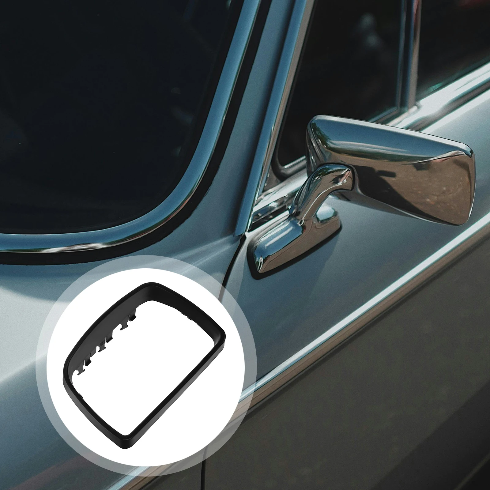 

1pcs Abs Car Cover Housing Door Auto Car Mirror Cover Mirror Decor Guard Durable Exterior Auto Accessories Left