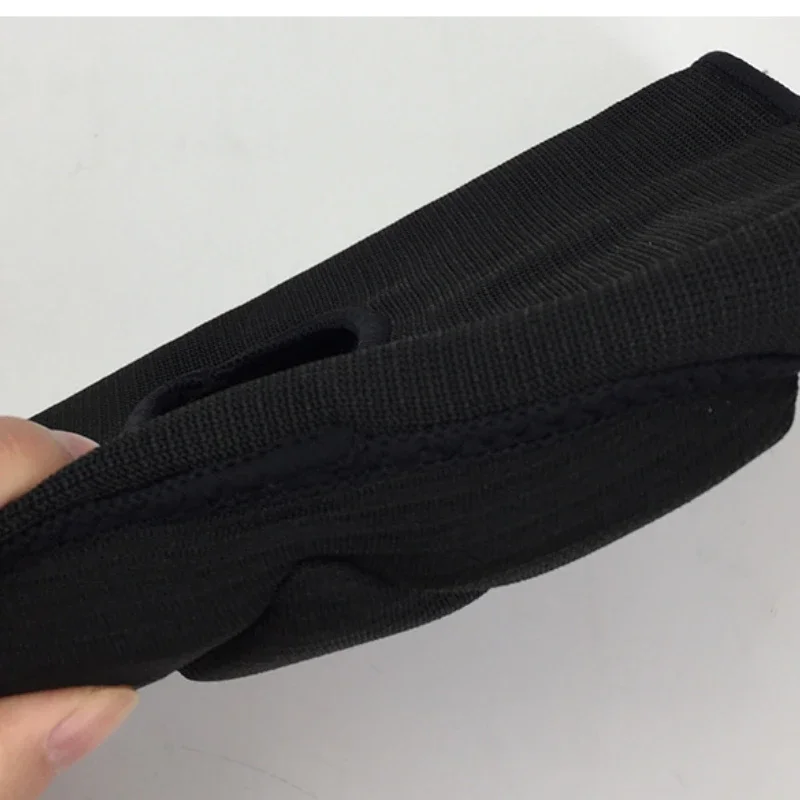 Adult Children Black High Elastic Sports Dancing Knee Pads, Sponge Cushion Shockproof Protective Cover