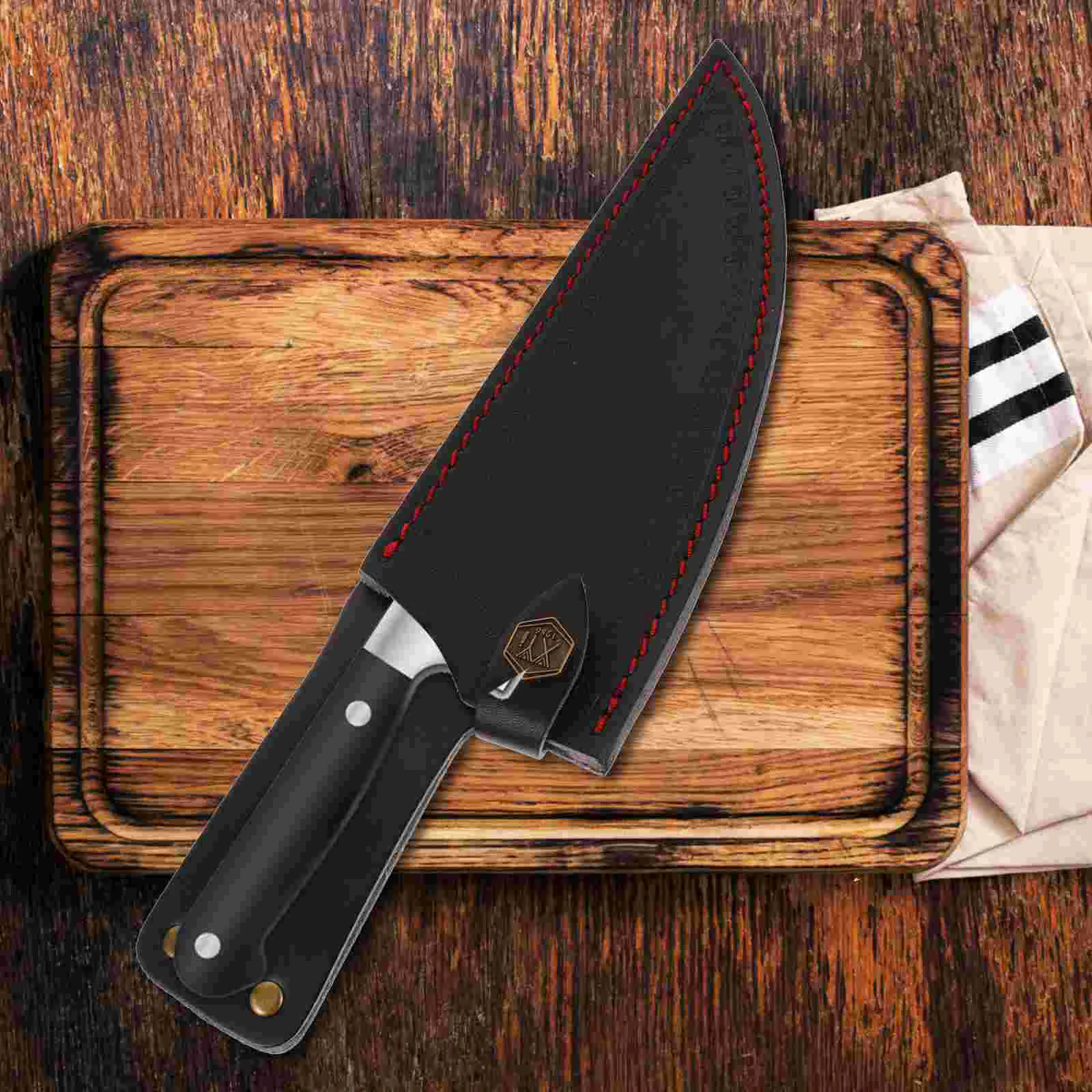 Chef Knife Set Reusable Knives Protector Box Safe Cover Regenerated for Kitchen