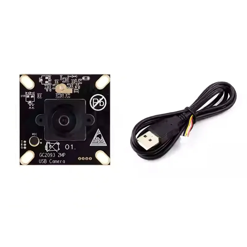 

CLCU GC2093 USB-модуль камеры GC2093 170 градусов 1920X1080 USB2.0 Бесплатный драйвер Мониторный модуль Микрофон