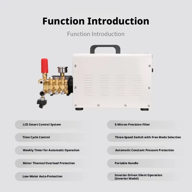 i Daringfish Modern High-pressure Sprayer Industrial Humidifier Atomizer for Outdoor Artificial Fog Dust Suppression Lawn