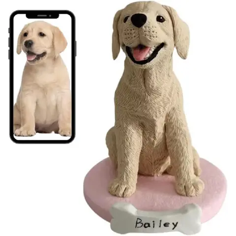 Custom Personalized Dog&Cat Pet Bobblehead Figurine for Dog/Cat Lovers,Customized Sculpture Animal Statue Figure