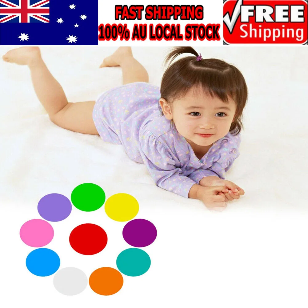 

10Pcs Colorful Dry Erase Circles Removable Vinyl Dot Decals Adhesive Whiteboard Dots for Classroom Message Removable Vinyl Dot