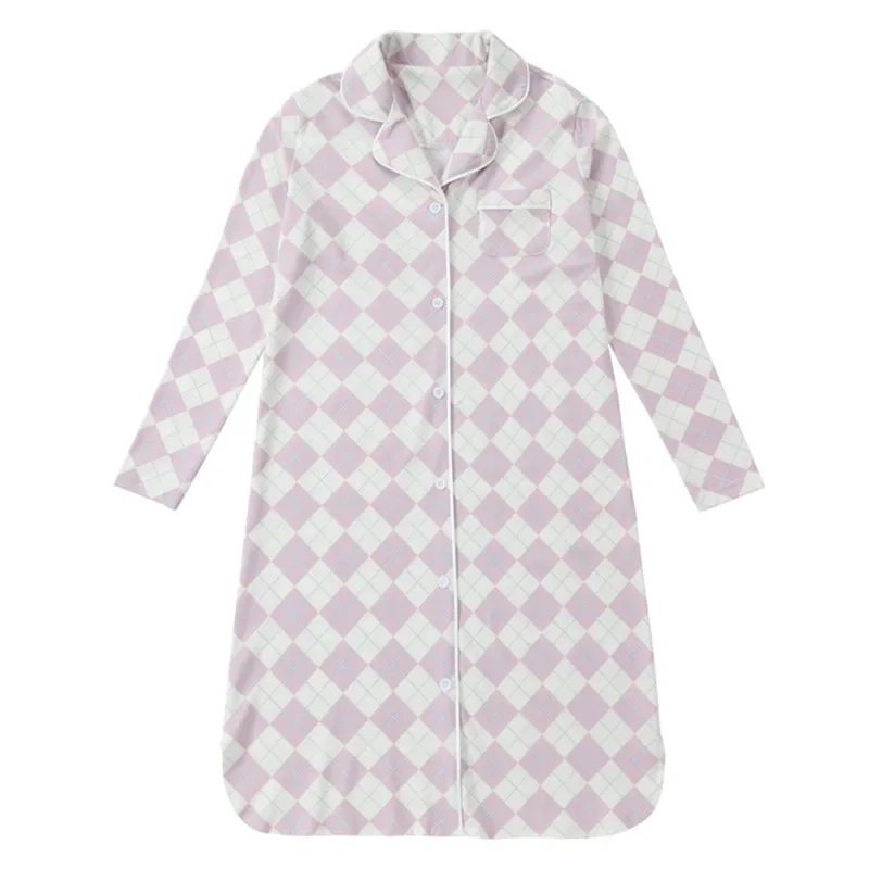 Argyle Pyjamas – Pink Dress