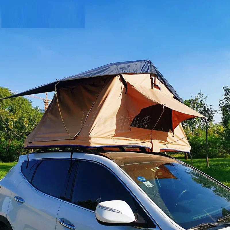 Outdoor Camping Tent, Polyester Cotton, Big Waterproof, Glamping, Rainproof, Car Rooftop Tent