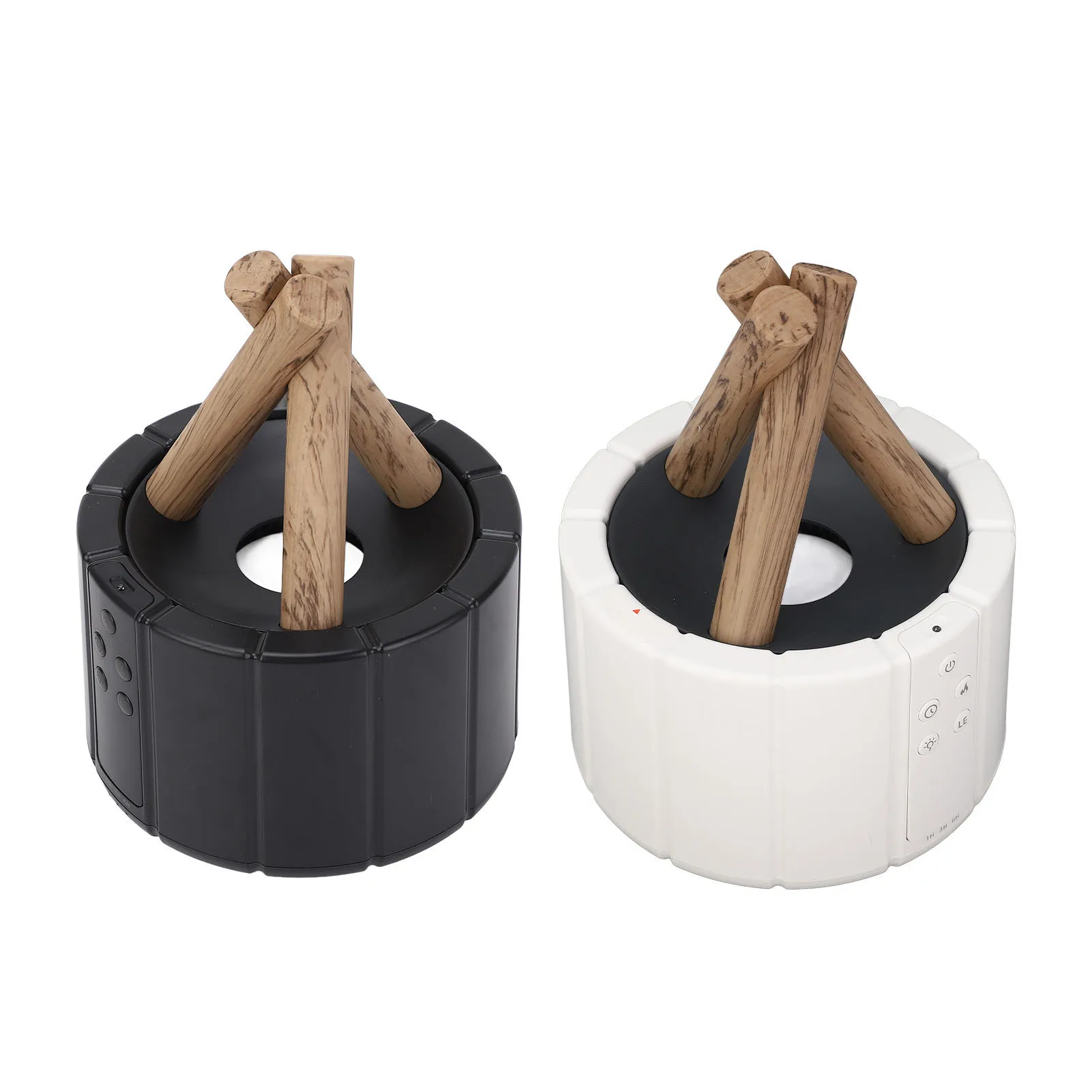 Bonfire Diffuser 250ml Campfire Flame Fire Diffuser นวัตกรรมจําลอง Campfire Humidifier สําหรับ Home Office Tabletop