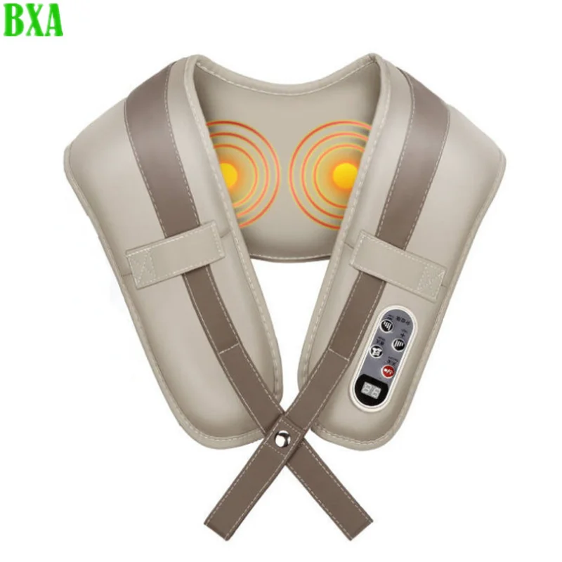 

Electric Body Massage Shoulder Shawl Shiatsu Simulation Kneading Neck Massager Relax Heallth Care Massagem Corporal Relax