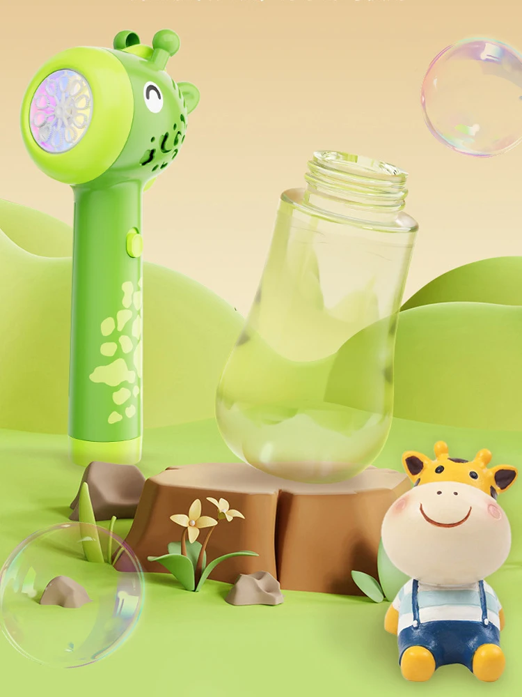 Bubble Machine voor kinderen Giraffe Toy Bubble Wand voor peuters met licht Bubble Blower Toy Outdoor voor kinderfeest Verjaardagscadeau