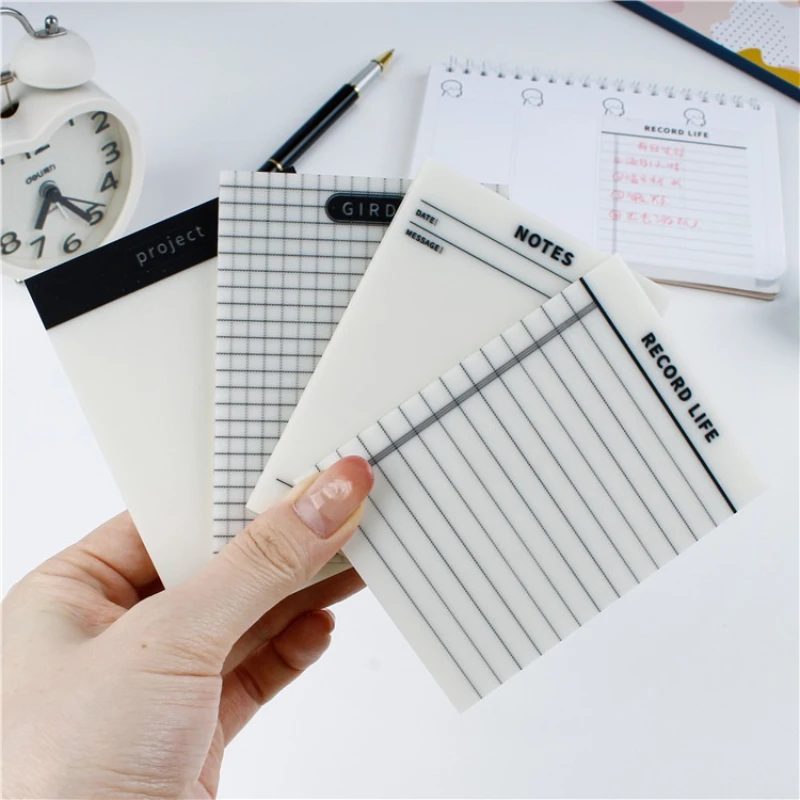 Kawai Stationery Notebook Sticky Notes Wholesale Perspective Plan Pet Grid Notebook Record Life Office School Supplies Memo Pad