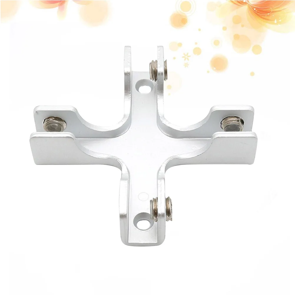 Glass Clamp Bracket Aluminium Alloy 8-12Mm High Quality Material Rust Resistant for Home Store Office Aquarium Glass Panel