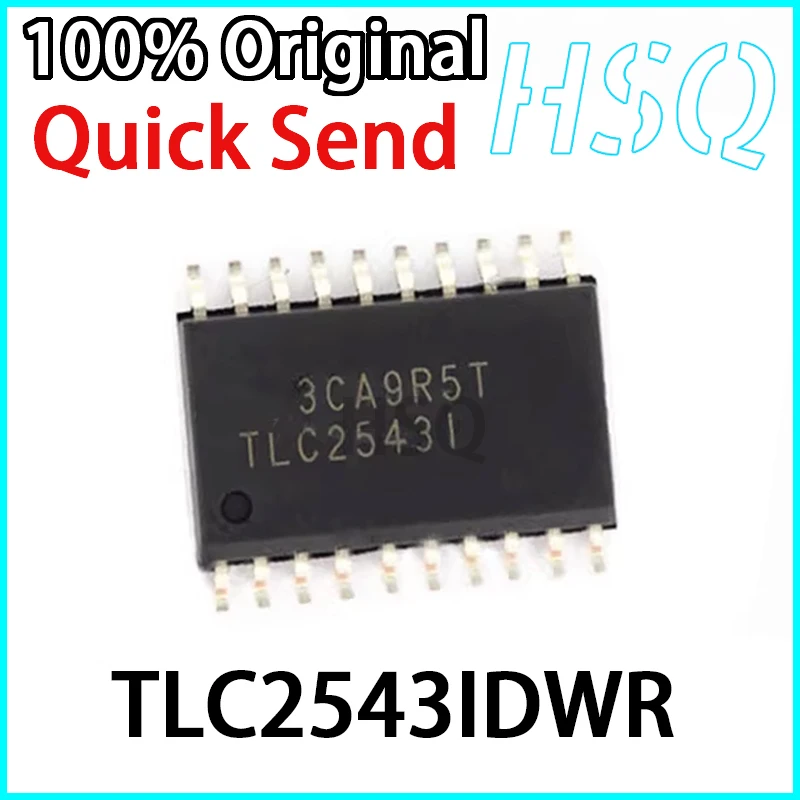1PCS TLC2543IDWR TLC2543IDW TLC2543I Analog-to-digital Converter Package SOP20 Brand New Original