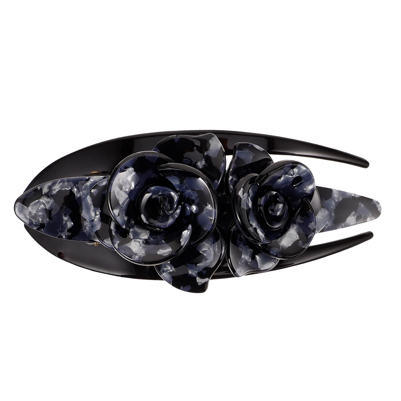 

Claw Clip Wavy Tail Acrylic Hair Clamp Flat Claw Clip Stylish Hair Accessories for Women Accessories for Women