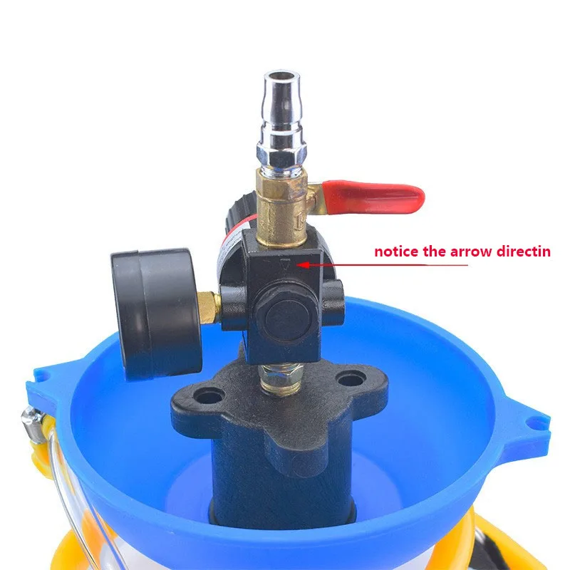 5L 8L Pneumatic Transmission Fluid Gear Oil Engine Oil Filling Pump Filling Machine  With Connectors