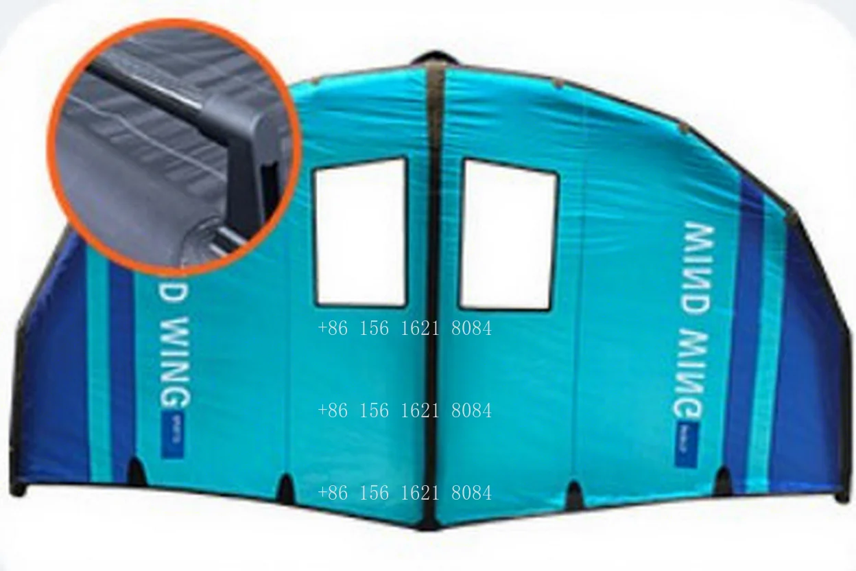 Inflatable kite for water sports - high toughness polyester wire 320 * 190cm 3.3KG