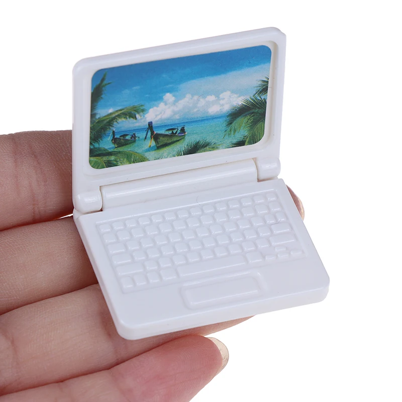 

Creative gift Dollhouse Miniature Modern Computer Furniture