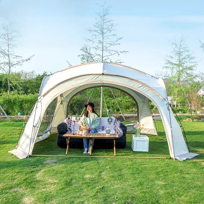 

Canopy ball tent outdoor dome living room awning sun protection camping full set of equipment camping overnight
