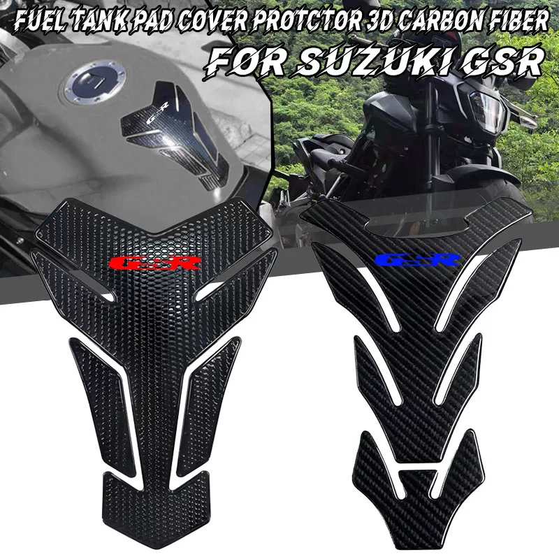 

For Suzuki GSR GSR250 GSR250S GSR250F GSR400 GSR600 GSR750 Motorcycle Fuel Tank Pad Cover Protector Decal Stickers Accessories