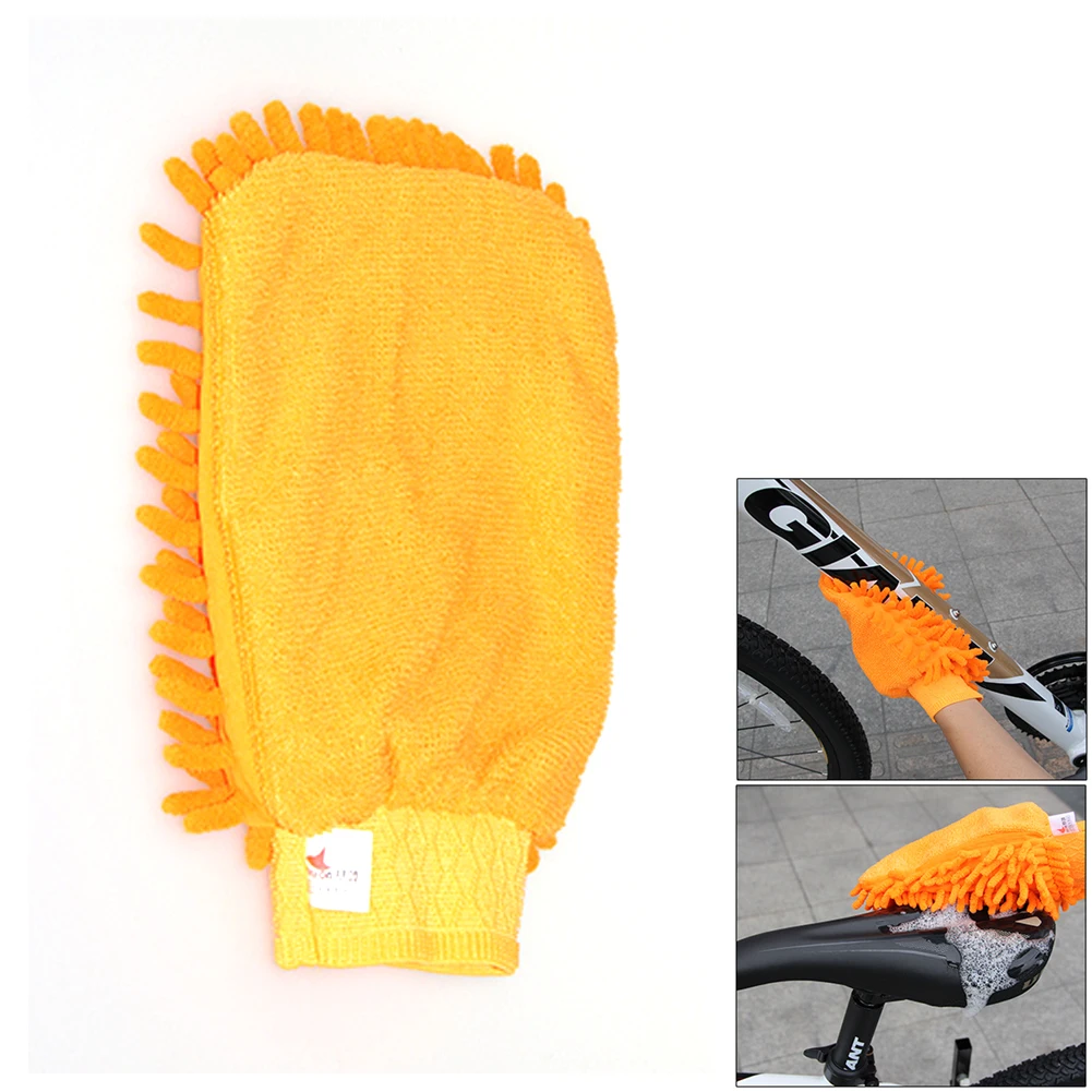 6Pcs Bicycle Cleaning Set Multi-Function Chain Cleaner Bicycle Clean Brush Kit Bike Wash Tool for Mountain Bike Road Bike