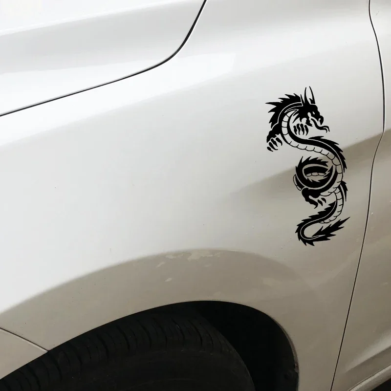 OFK  Car Sticker Mythical Animals Dragon Decor Creative Car Trunk Waterproof Sun Protection PVC Decal,8CM*18CM