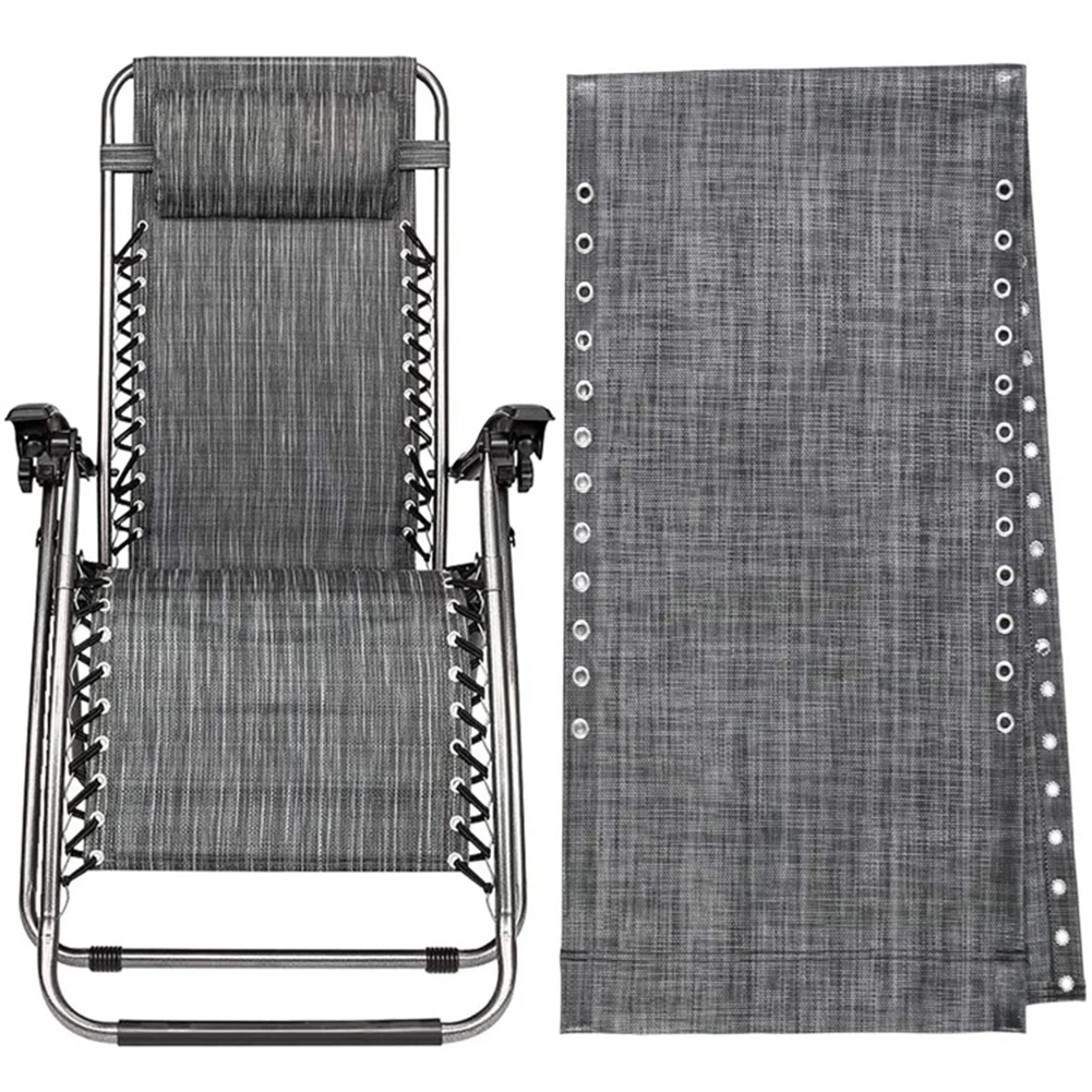 Recliner Replacement Fabric With 4 Ropes And Screws For Outdoor Gravity Chair Sun Lounger Repair Kit Patio Furniture Set