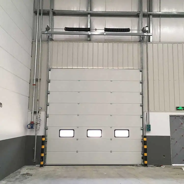 

Waterproof Sectional Door Safety Sectional Industrial Door with Electric Control Vertical Lift Sectional Door