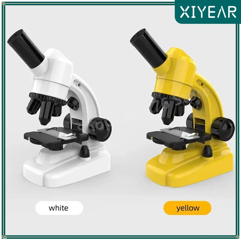 1600x microscope children's science experiment microscope can see bacteria special high-definition microscope set gifts