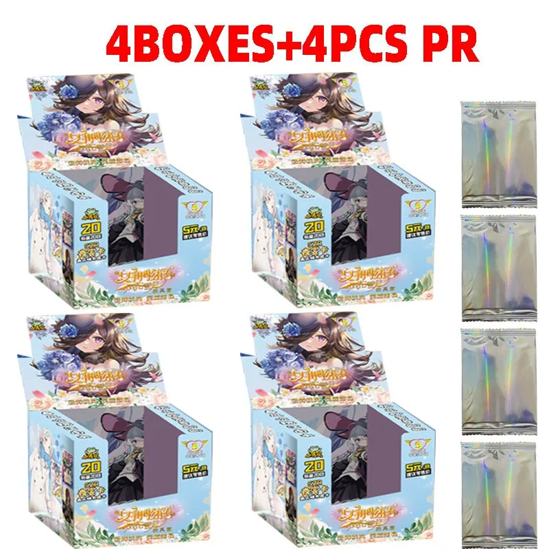 Wholesale 4boxes Goddess Story Cards 5m09  Fiber Wind Chapter Booster Box Animetcg Game Card Kids Table Toys For  Birthday Gift