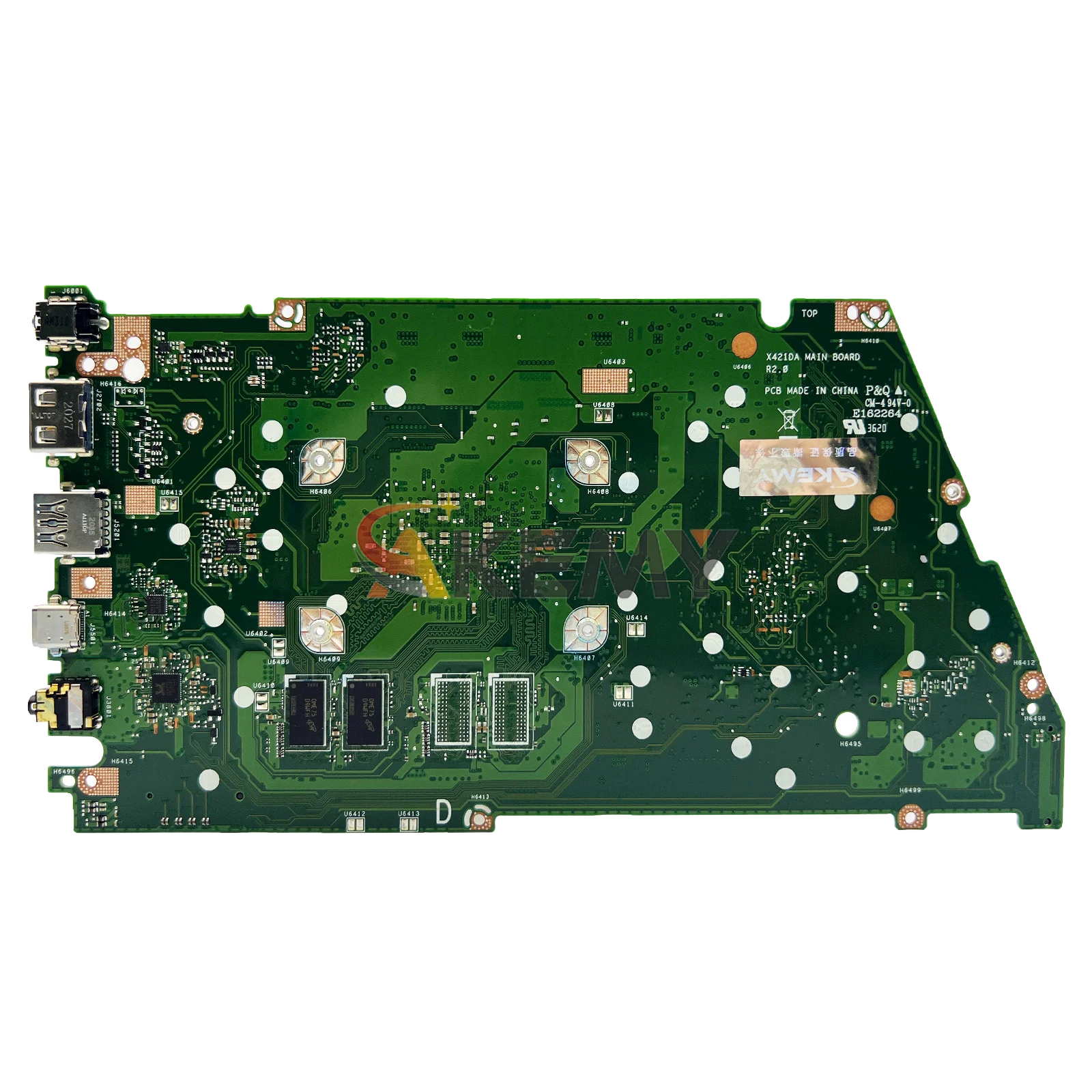 Płyta główna X421DA do laptopa ASUS VivoBook V4000D X421DA X421DAP X421D M413DA z procesorem R3 R5 R7, 100% przetestowana, sprawna, szybka wysyłka