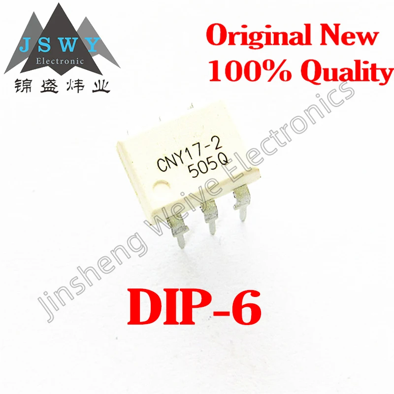 

10PCS CNY17-1 CNY17-2 CNY17-3 DIP-6 Transistor Output Transistor Optocoupler Brand New Free Shipping Good Quality