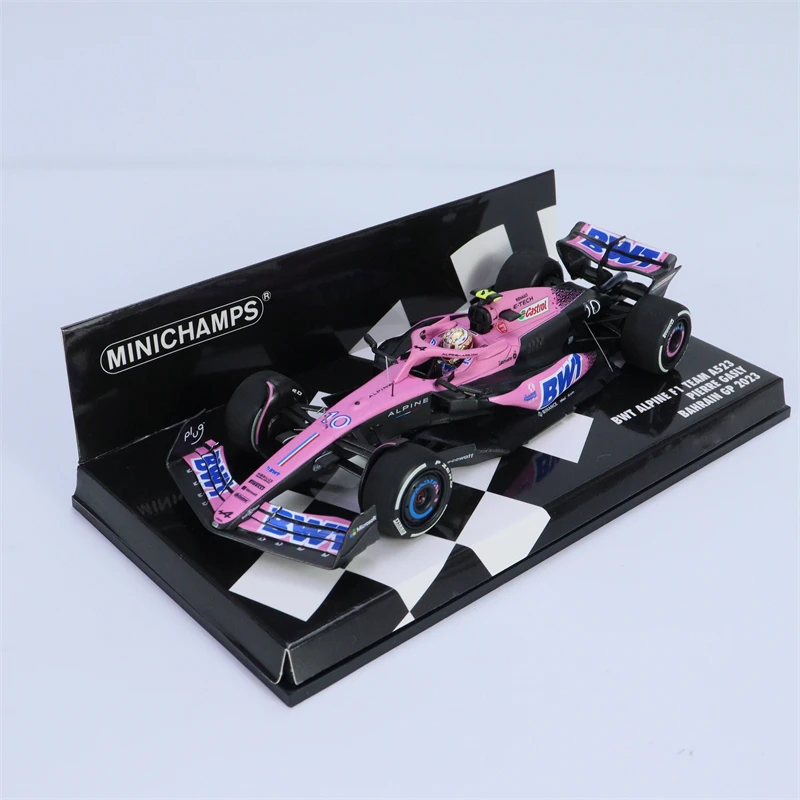 

MINICHAMPS 1:43 F1 BWT ALPINE A523 PIERRE GASLY 2023 NO.10 Resin Model Car