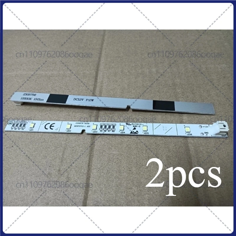 2pcs for Hisense Ronshen Refrigerator LED Light Strip 1924262 Refrigerator Light BCD-630WP1BWF1Z21